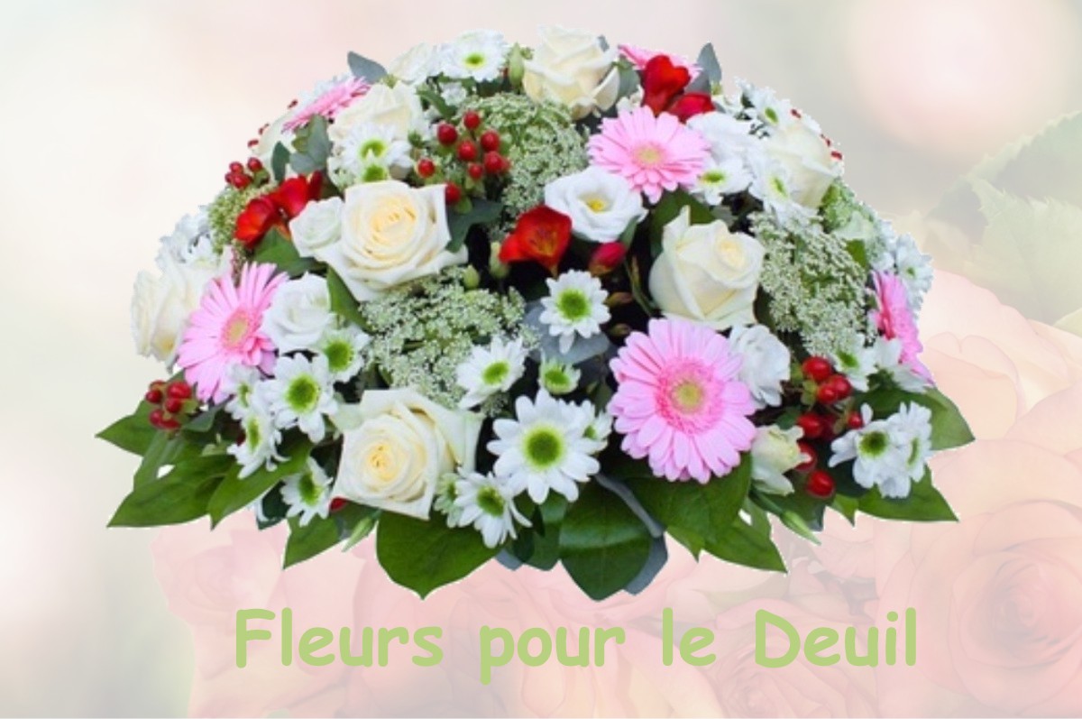 fleurs deuil SAINT-AQUILIN-DE-CORBION